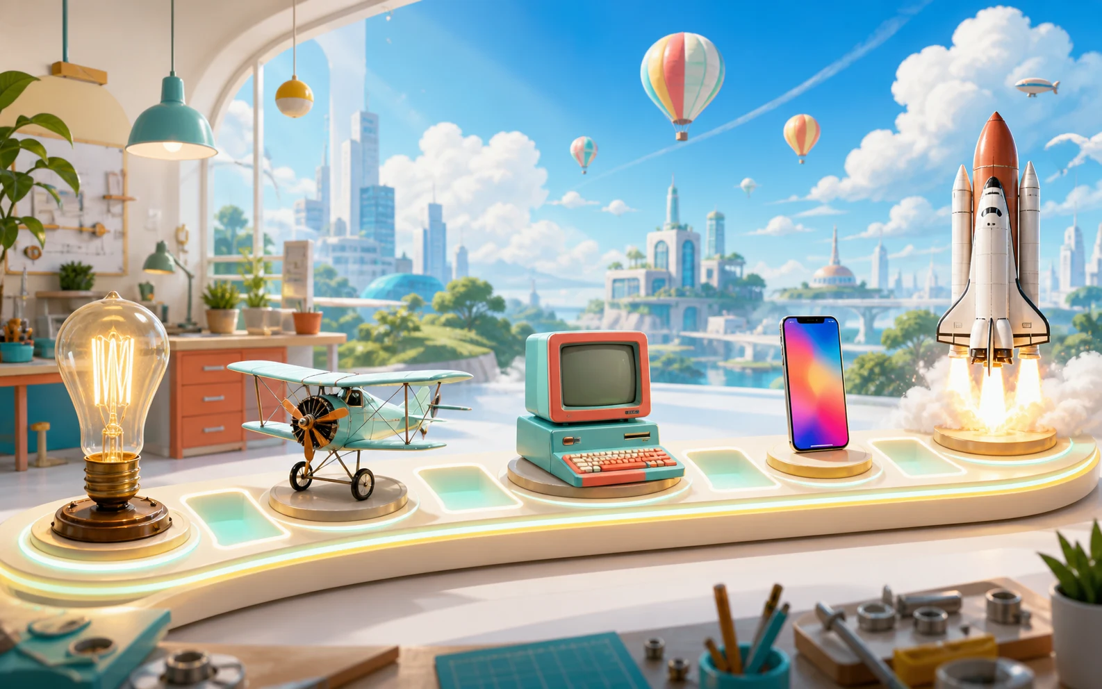 Timeliner Inventions game room